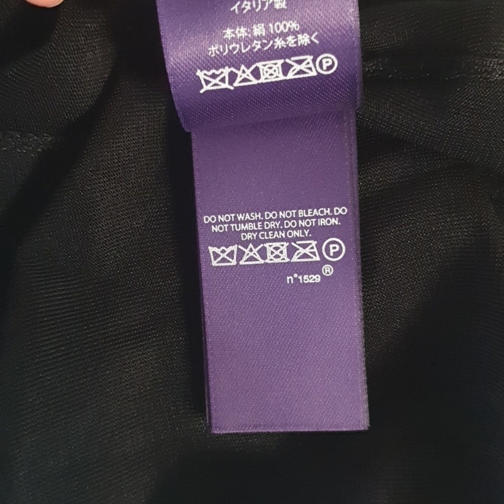 Ralph Lauren Purple Label Scarf-Neck Mulberry Silk Blouse - Picture 11 of 14